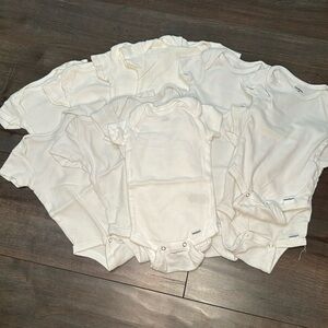 Gerber organic cotton onsies